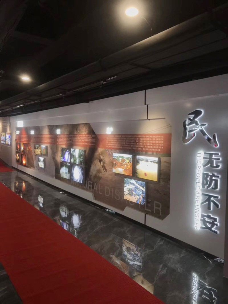 南昌卡布灯箱之消防展览馆