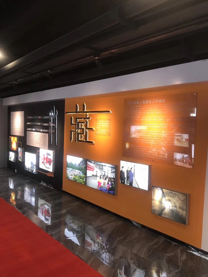 南昌卡布灯箱之消防展览馆